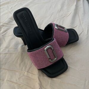 Marc Jacobs Pink Slide Sandals